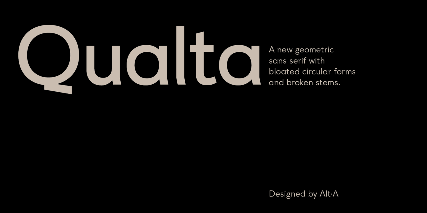 Ejemplo de fuente Qualta